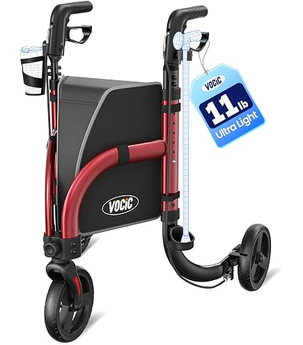 How i roll×430 Amazon.com: VOCIC 3 Wheel Walkers for Seniors,Z25 Pro Foldable